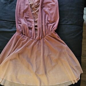 Weissman Beige and Pink Fabric